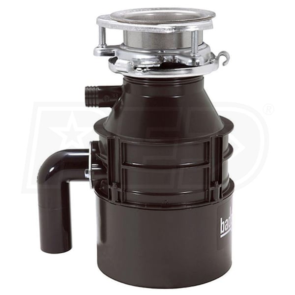 InSinkErator BADGER1 ® Badger® 1/3 HP Continuous Feed Garbage  Disposal Galvanized Steel Grinder