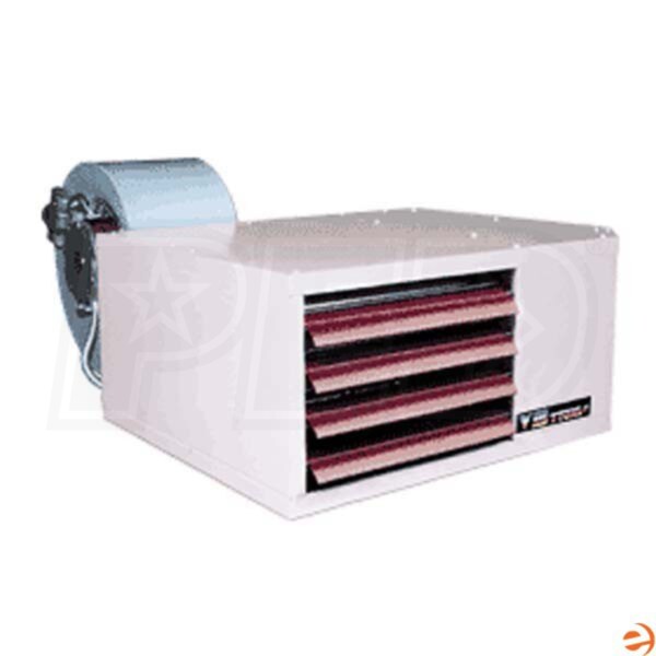 Reznor UDBP-150-AK2 UDBP-150 Power Vented High Static Gas Fired Unit Heater  - NG - Aluminized Heat Exchanger - 208/1/60 - 150,000 BTU