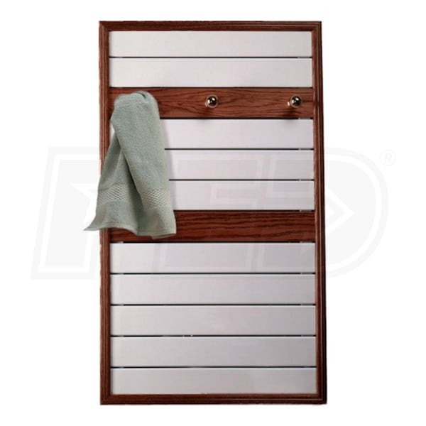 Runtal CTW12 Heritage Omnipanel 2,400 BTU Hydronic Towel Warmer 36.6Inch H 21.6Inch W