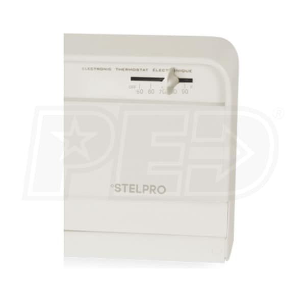 Stelpro B1T1EFRSW BSeries BuiltIn Single Pole Baseboard Electronic