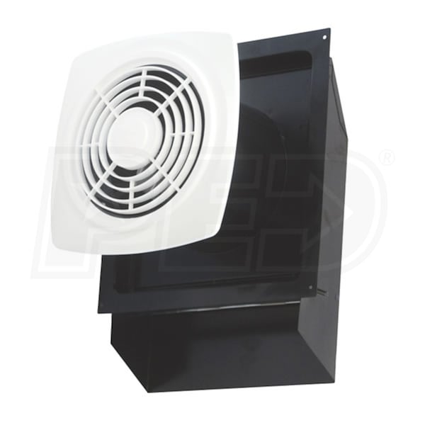 Air King EWF180 180 CFM Through the Wall Exhaust Fan With SpringLoaded Backdraft Damper