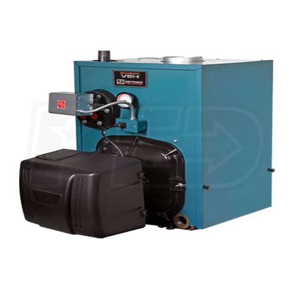 Burnham PV8H3WTTBWF Hot Water Oil Boiler 007 Circulator Beckett Burner