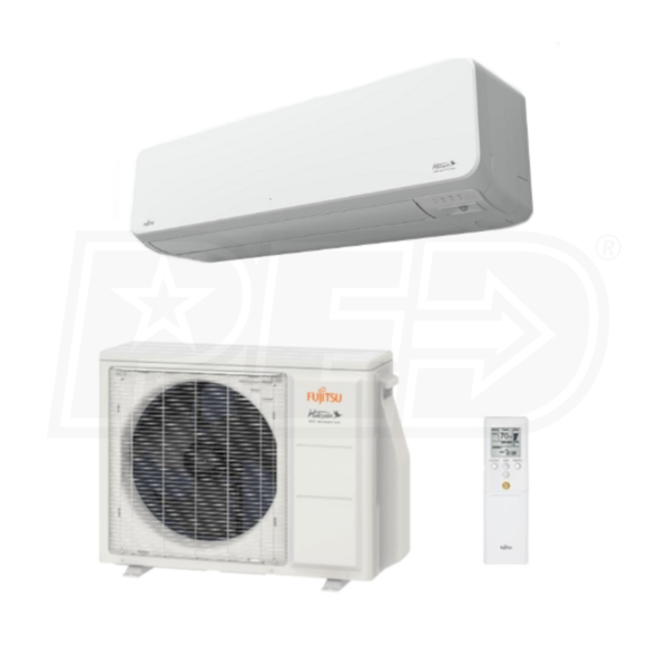 Fujitsu 12lzas1 12k Btu Cooling Heating Lzas Wall Mounted Air Conditioning System 29 1 Seer - Wall Mounted Heating And Air Conditioner