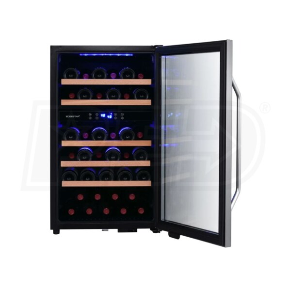 38 Bottle Dual-Zone Wine Cooler