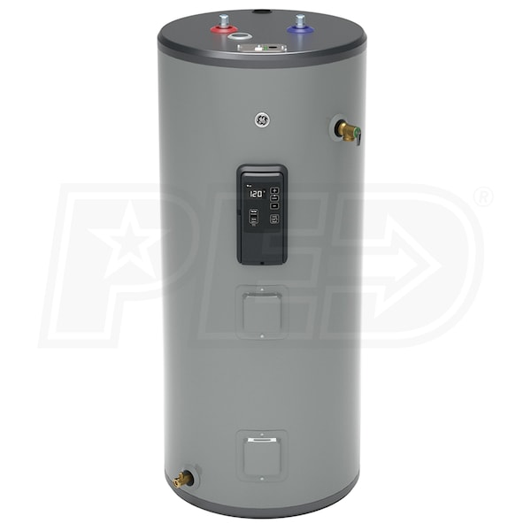 GE Appliances GE40S12BLM GE Smart Series 40 Gallon 240V Top Port