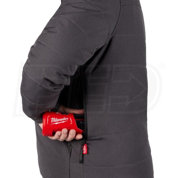 Milwaukee 234G21S M12™ Women's Heated Axis™ Jacket Kit SM Gray